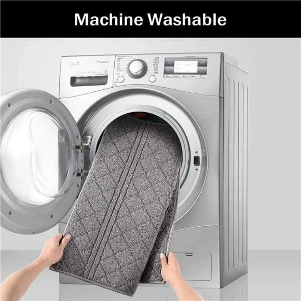 24x36, Non-Slip Absorbent Resist Dirt Door Mats, Machine Washable Low-Profile